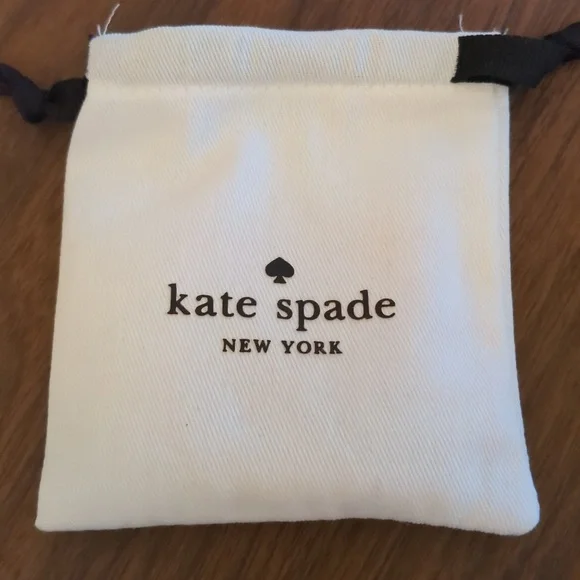 KATE SPADE NEW YORK FLYING PIG ROSE GOLD PAVE EARRINGS - Picture 5 of 6